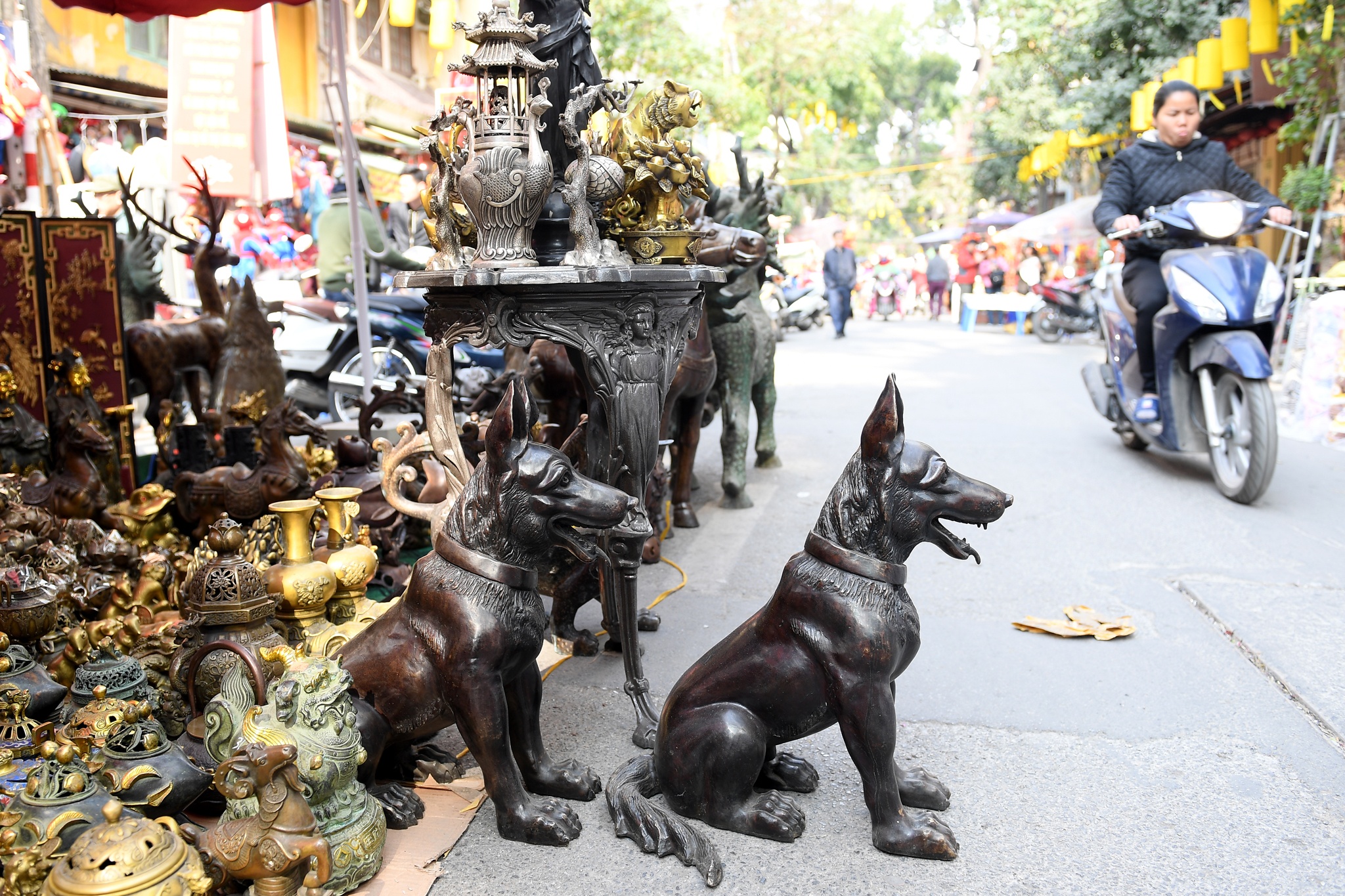 pho hoa hang luoc nhon nhip truoc tet anh 14