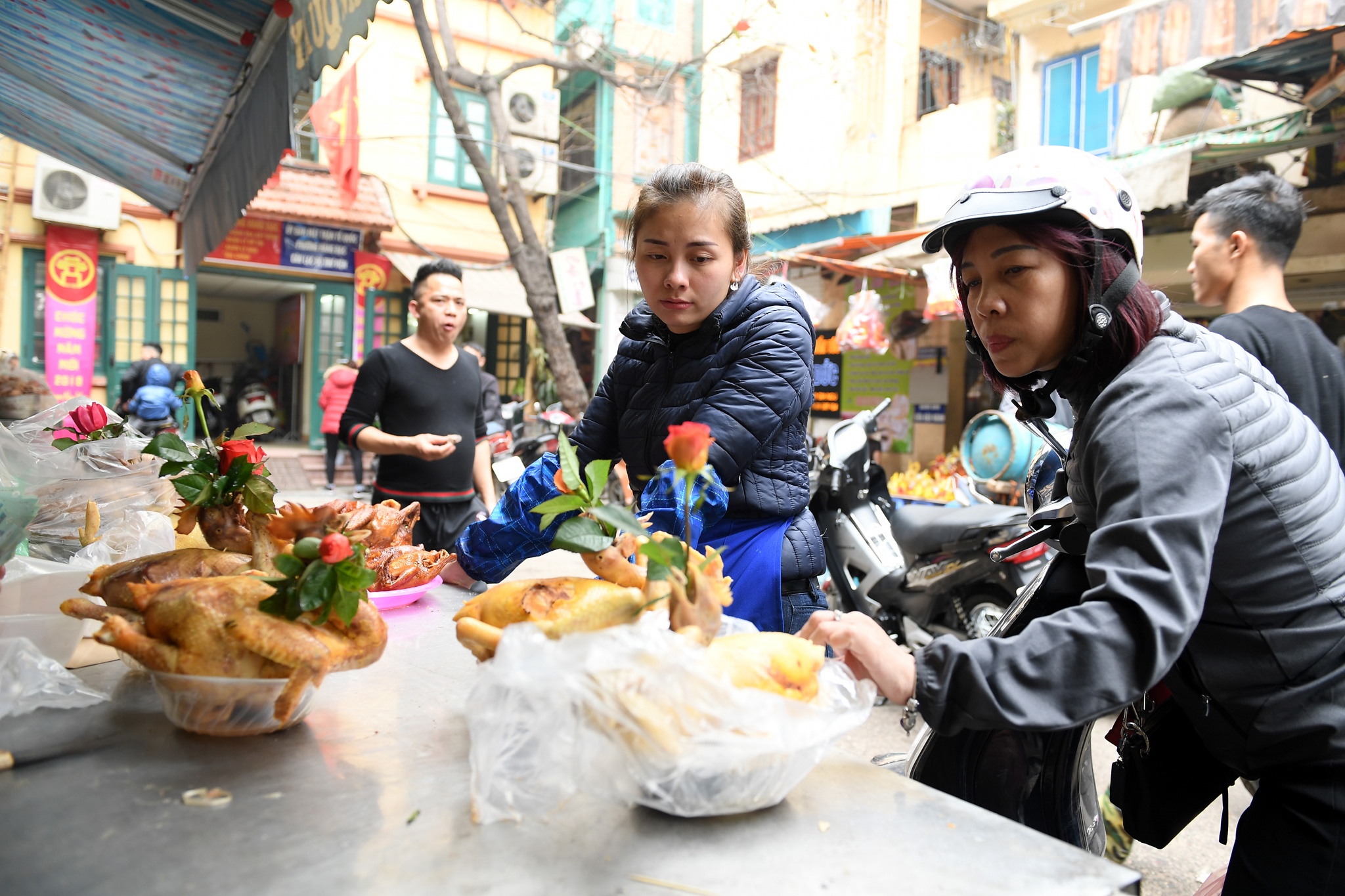 Ha Noi chieu 30 Tet anh 9