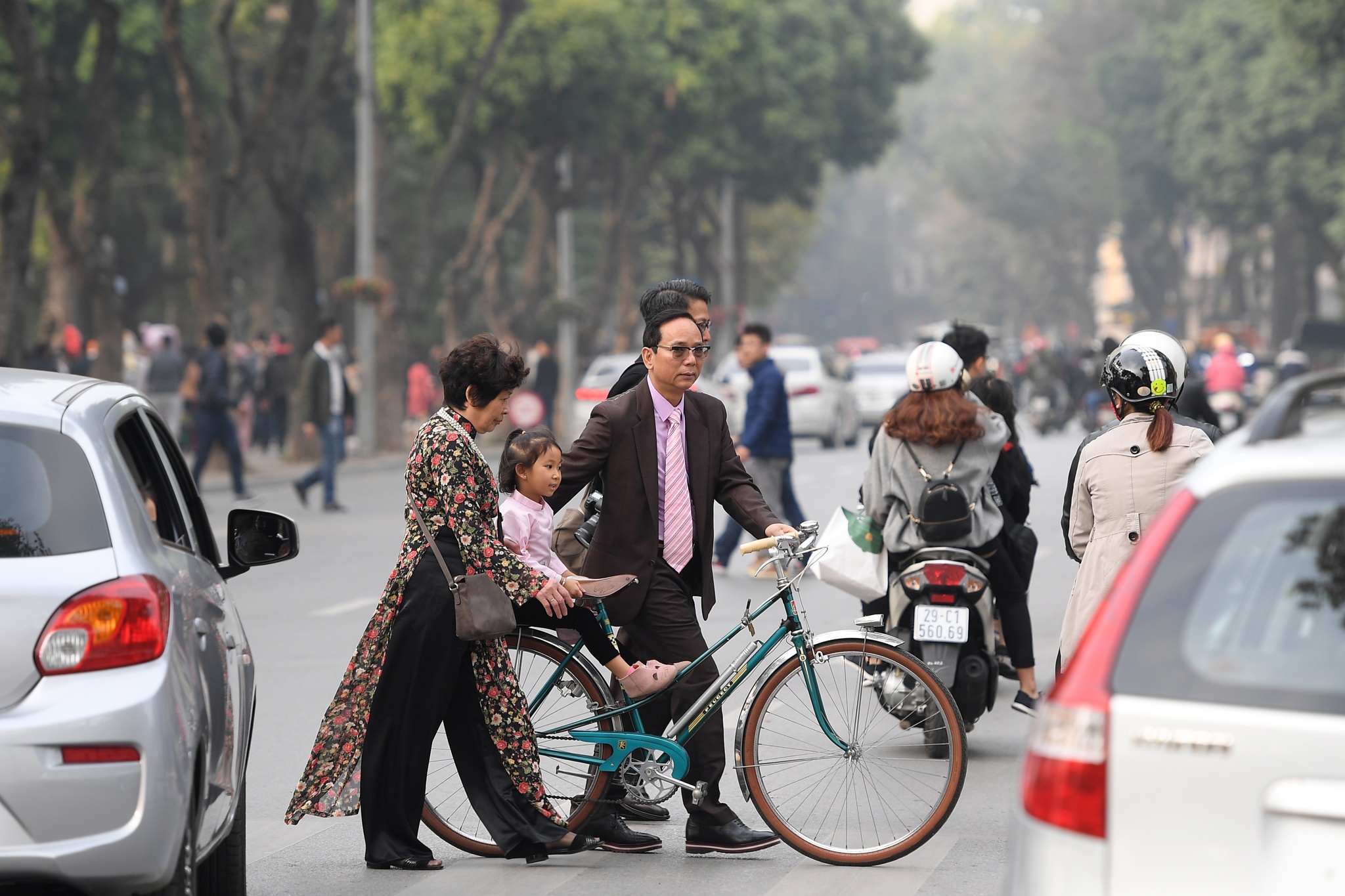 Ha Noi chieu 30 Tet anh 15