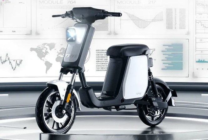 Xiaomi ra mat xe dap dien nho gon gia khoang 10 trieu hinh anh