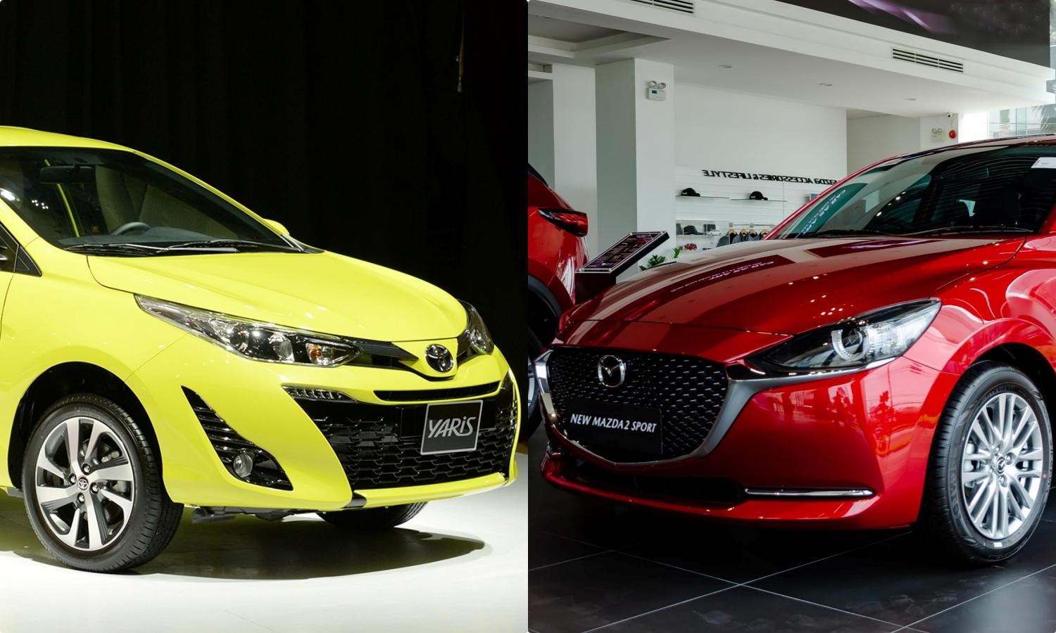 650 trieu dong chon Toyota Yaris hay Mazda2 Sport? hinh anh