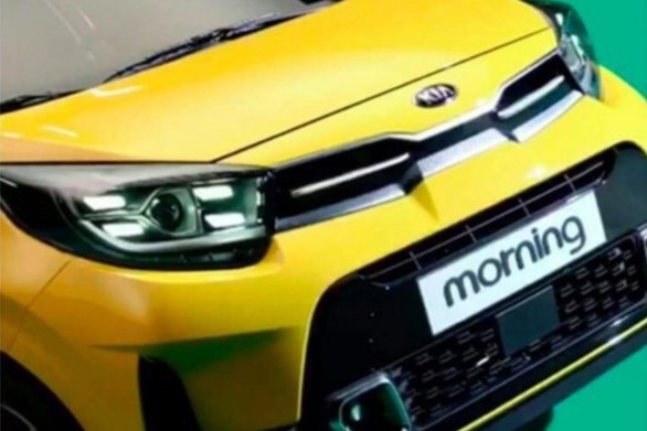 Kia Morning phien ban moi lan dau lo anh hinh anh