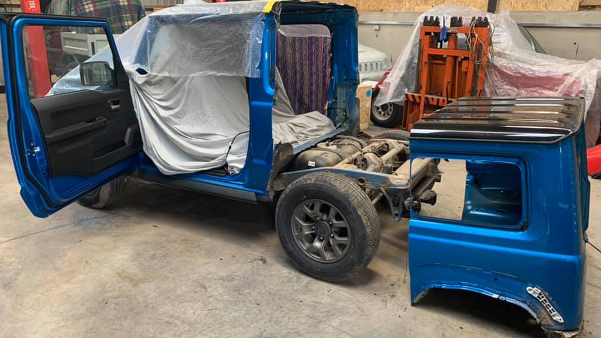 Suzuki jimny bán tải ảnh 2 Suzuki jimny ban tai anh 2