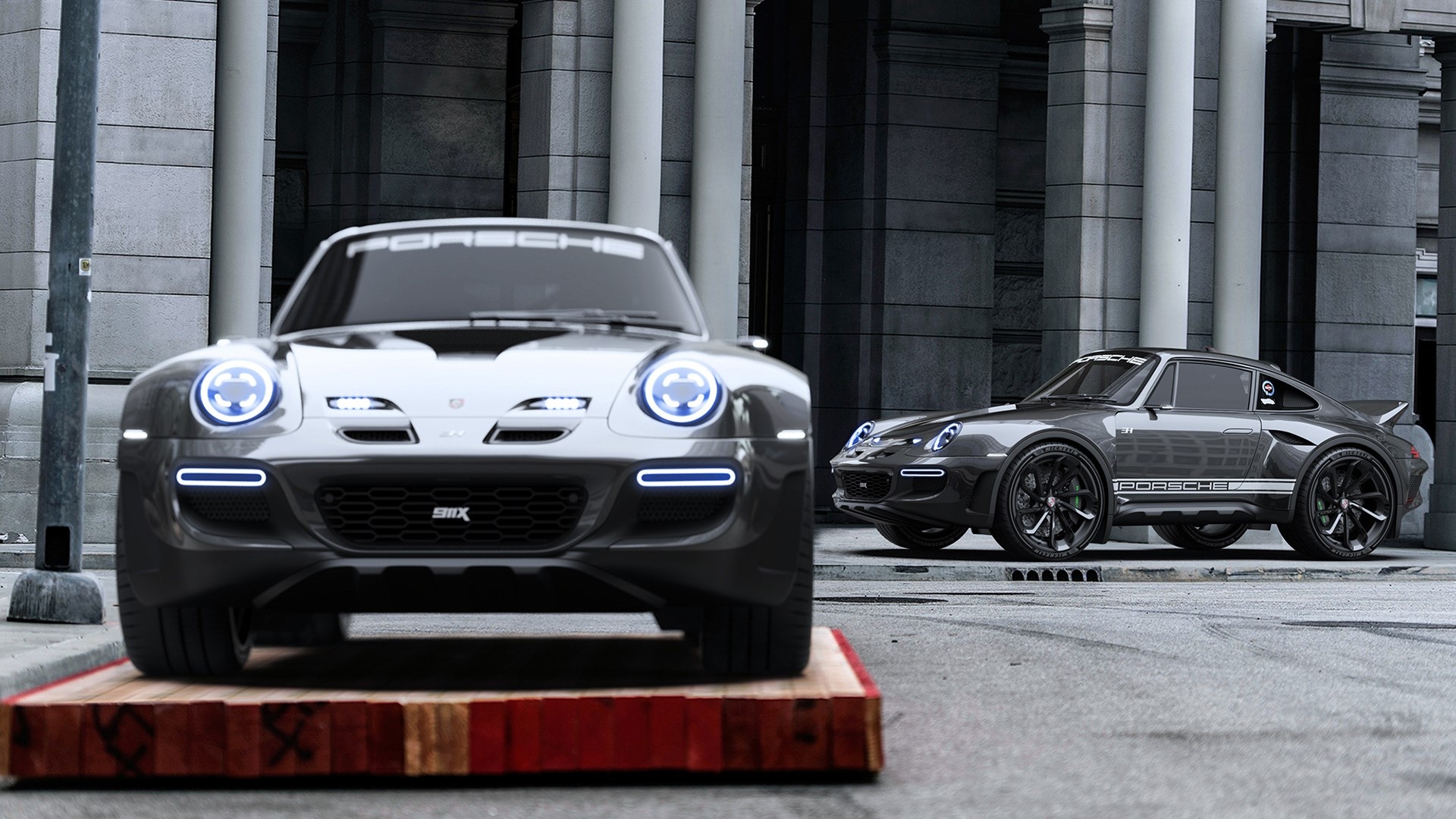 xe the thao Porsche 911 anh 4