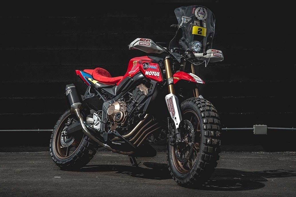 Chi tiet Honda CB650R do thanh moto dia hinh ham ho hinh anh