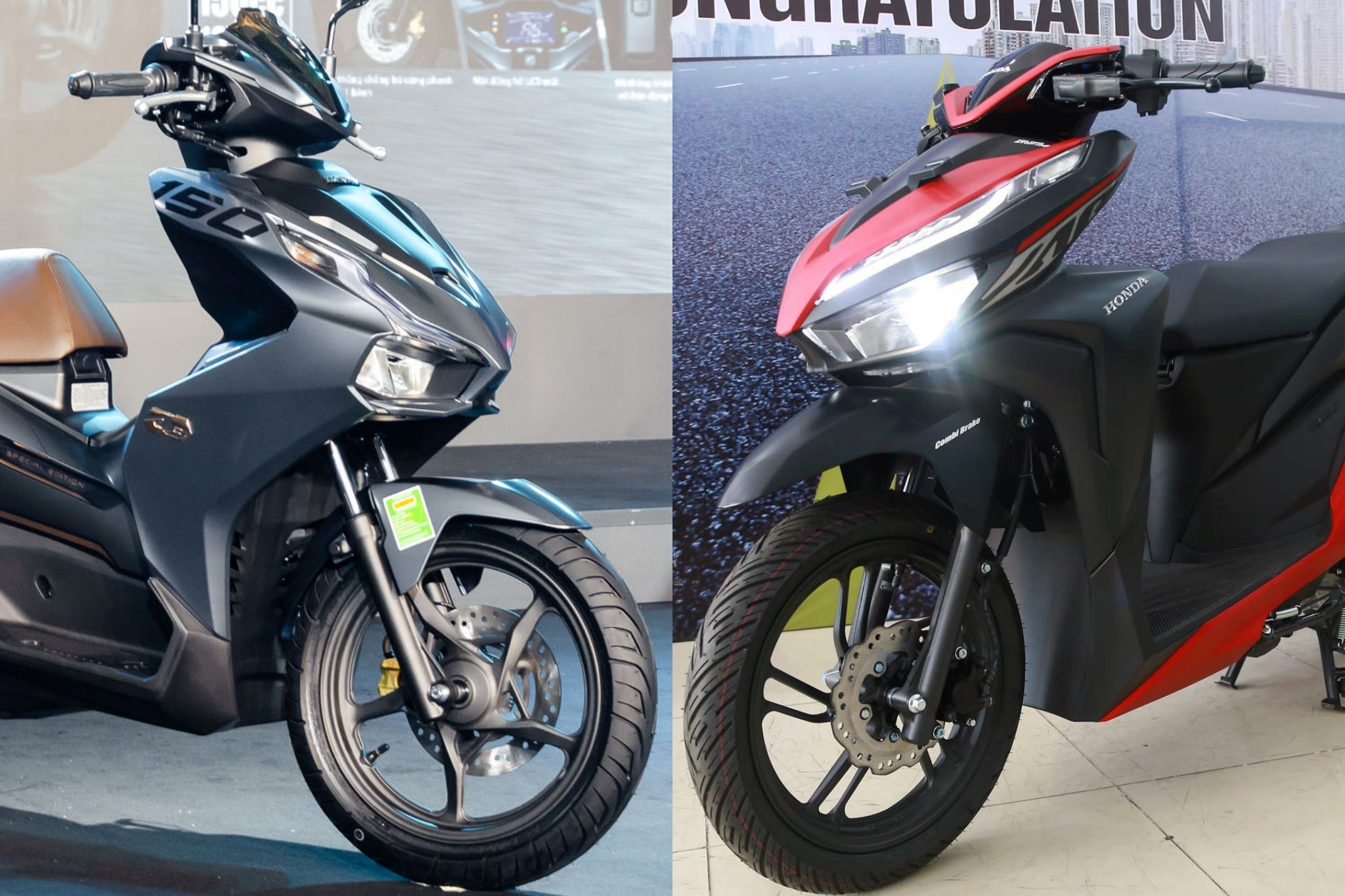 Mua xe tay ga 50 trieu, chon Honda Air Blade hay Honda Vario hinh anh