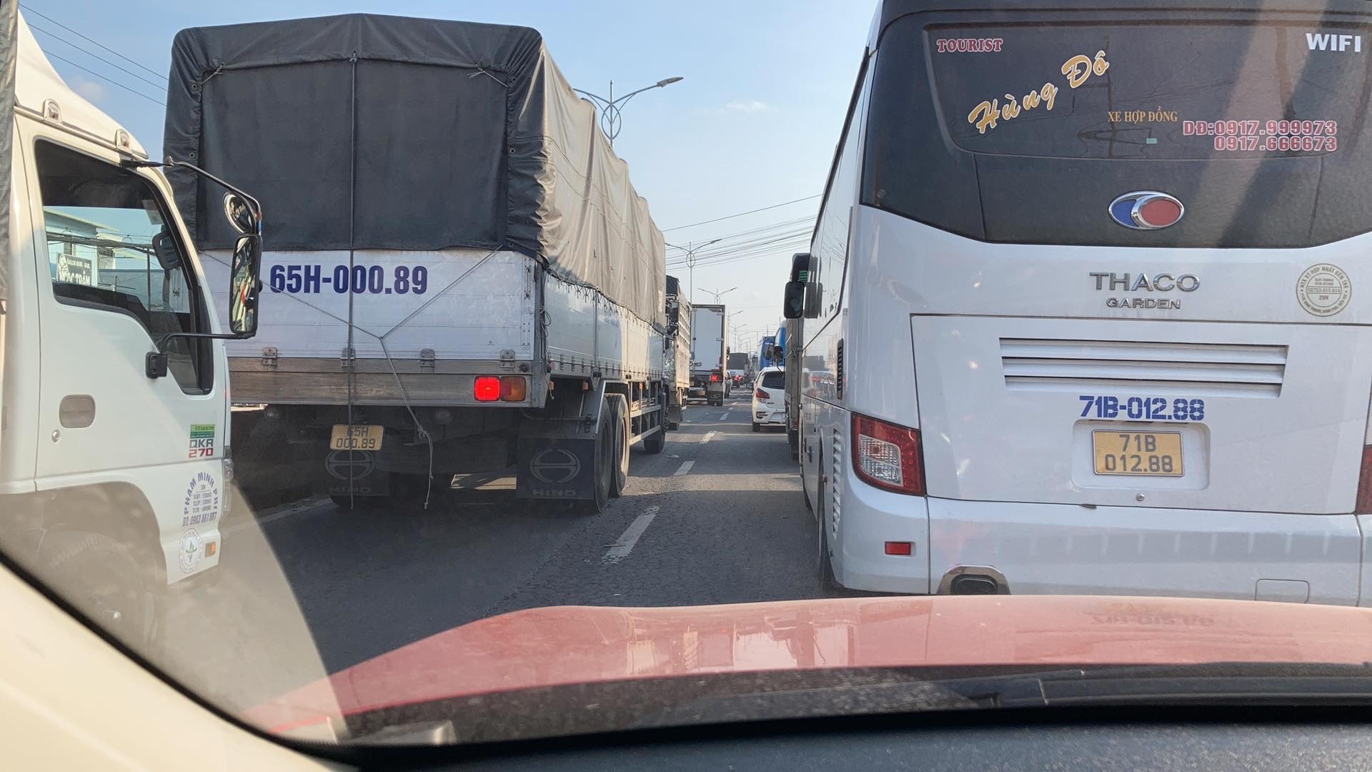 tắc đường nặng ngày đầu nghỉ lễ ảnh 7 tac duong nang ngay dau nghi le anh 7