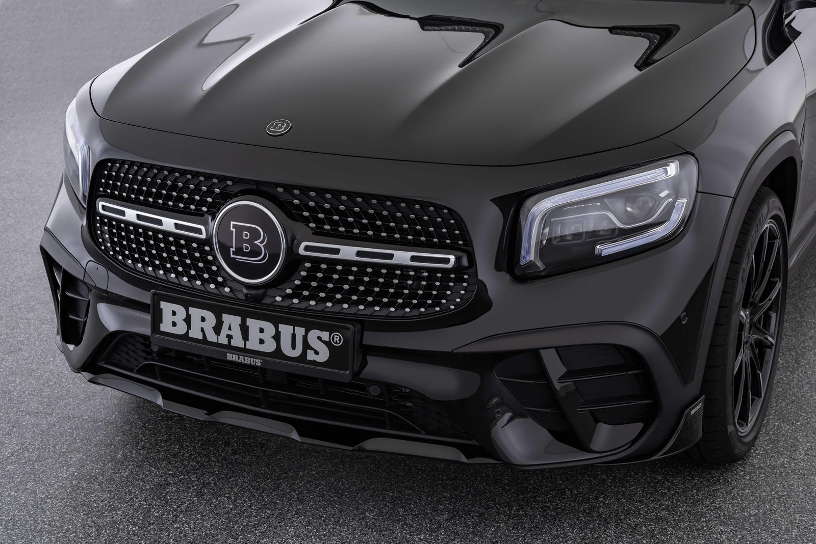 Mercedes GLB độ Brabus ảnh 4 Mercedes GLB do Brabus anh 4