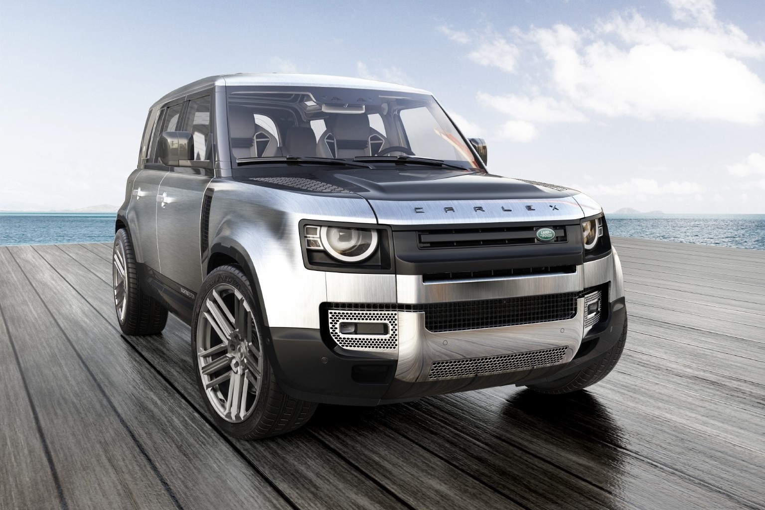 Land Rover Defender phong cach du thuyen hang sang hinh anh