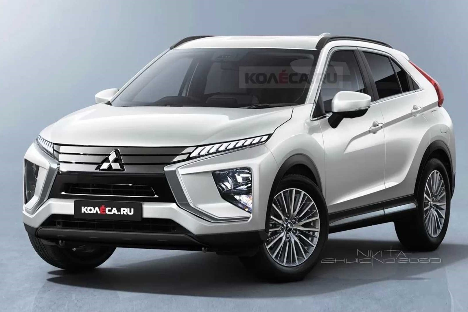 Mitsubishi Eclipse Cross 2021 sap duoc ra mat hinh anh