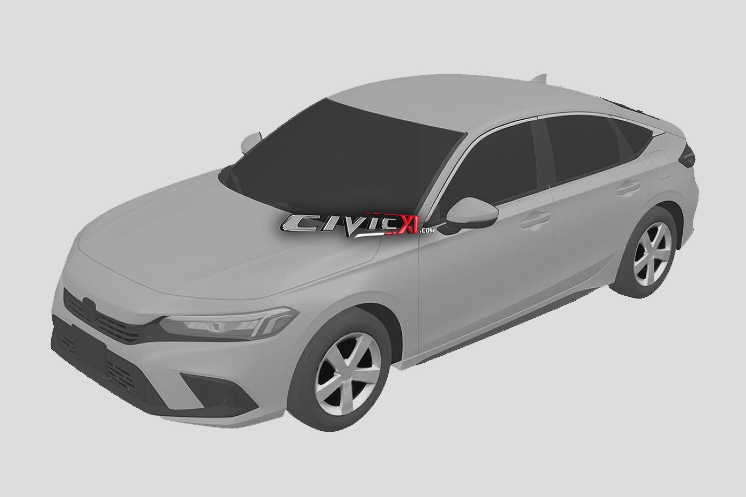 Lo anh phac thao cua Honda Civic 2022 hinh anh
