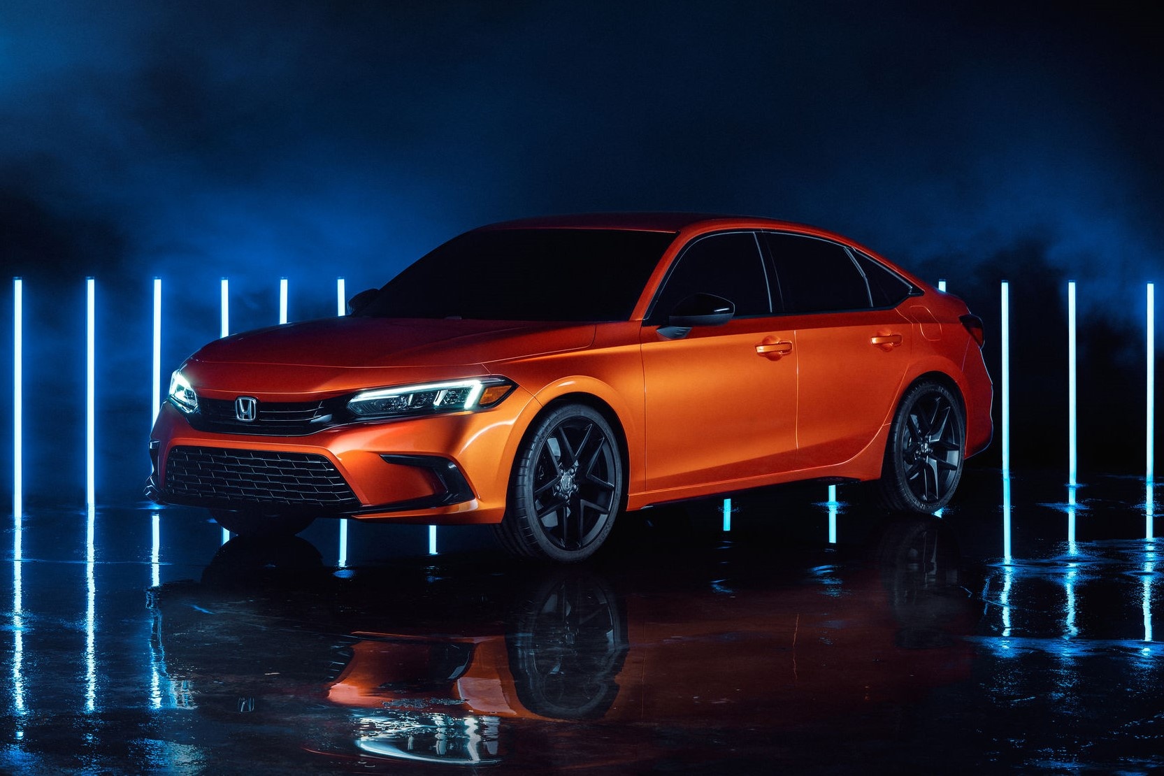 Honda Civic the he moi co thiet ke giong Accord hinh anh