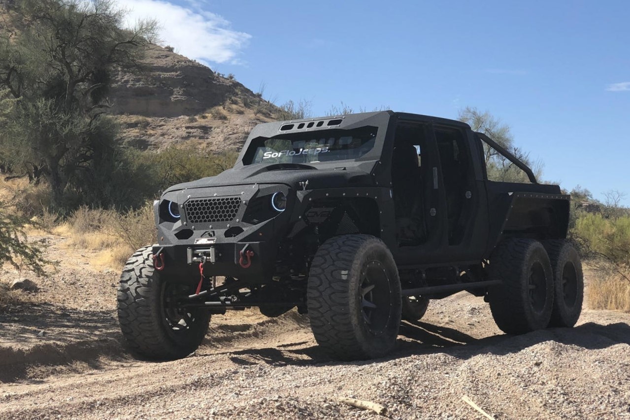 Jeep Gladiator 6x6 ảnh 1 Jeep Gladiator 6x6 anh 1