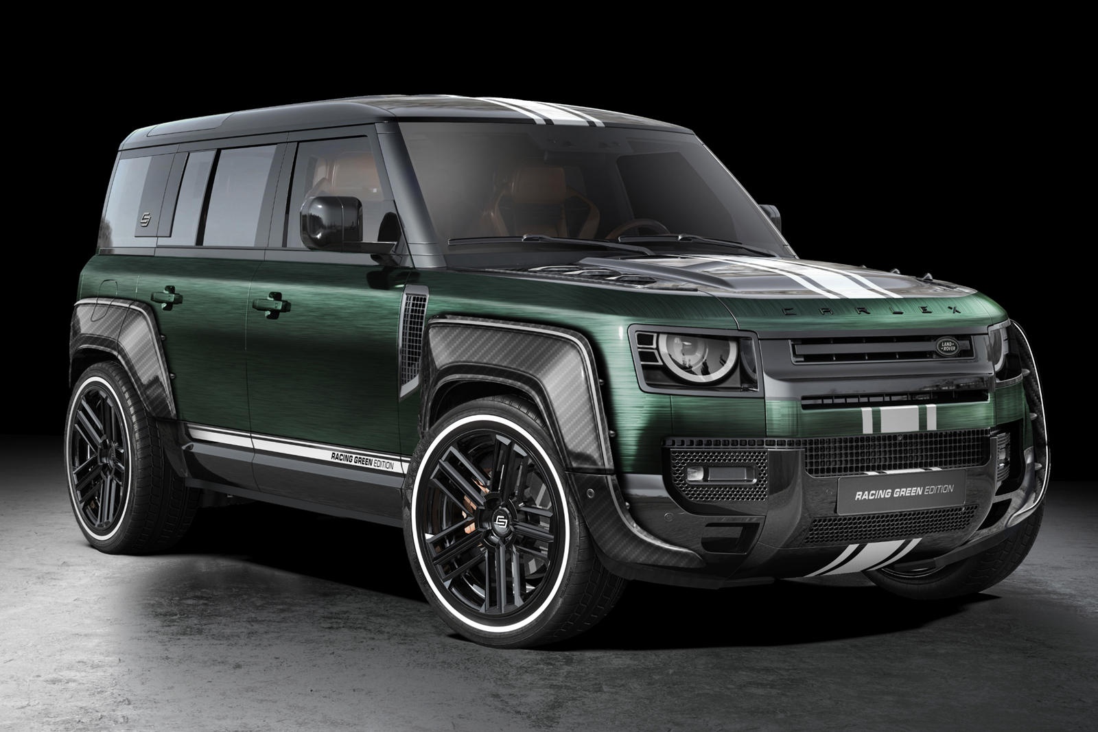 Ban do Land Rover Defender Racing Green Edition gia 102.000 USD hinh anh
