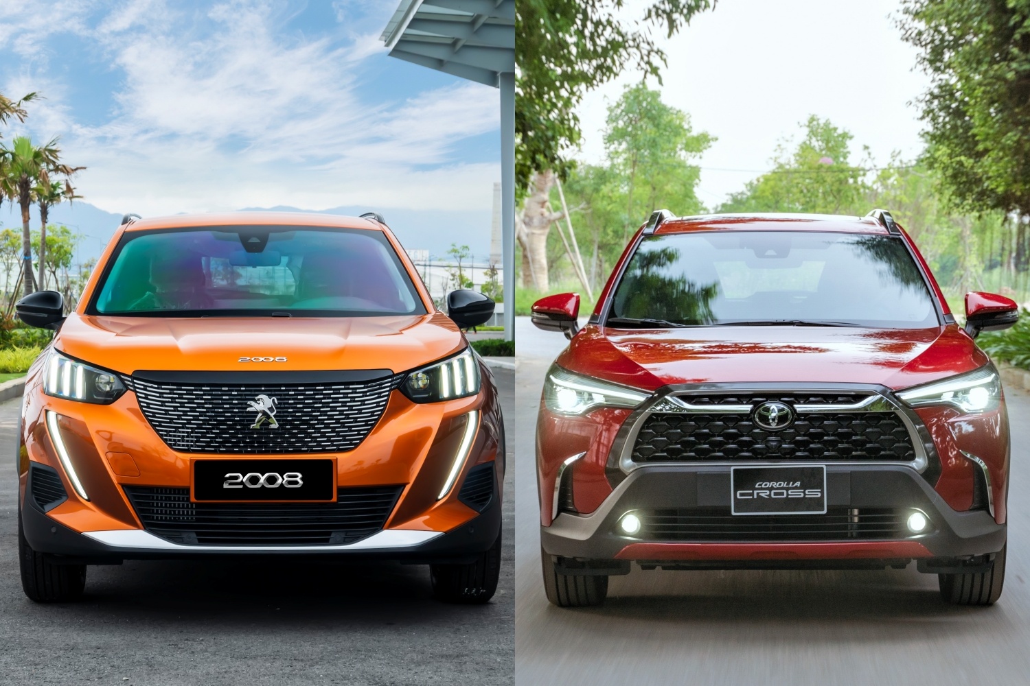 SUV do thi tam gia 800 trieu, chon Peugeot 2008 hay Corolla Cross? hinh anh