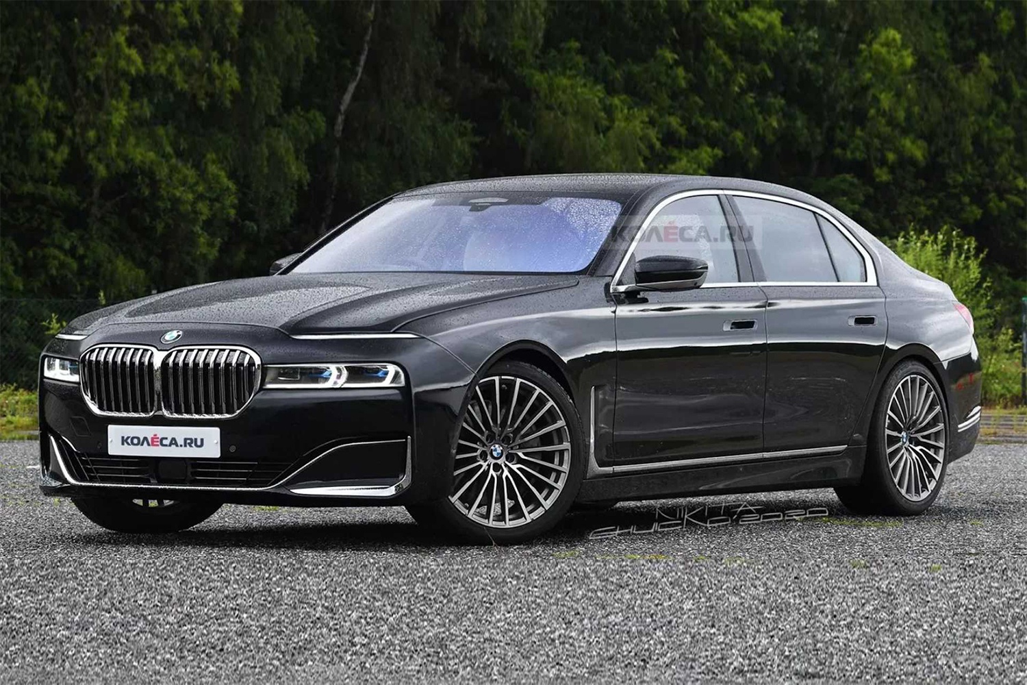 Anh phac thao thiet ke cua BMW 7-Series the he moi hinh anh