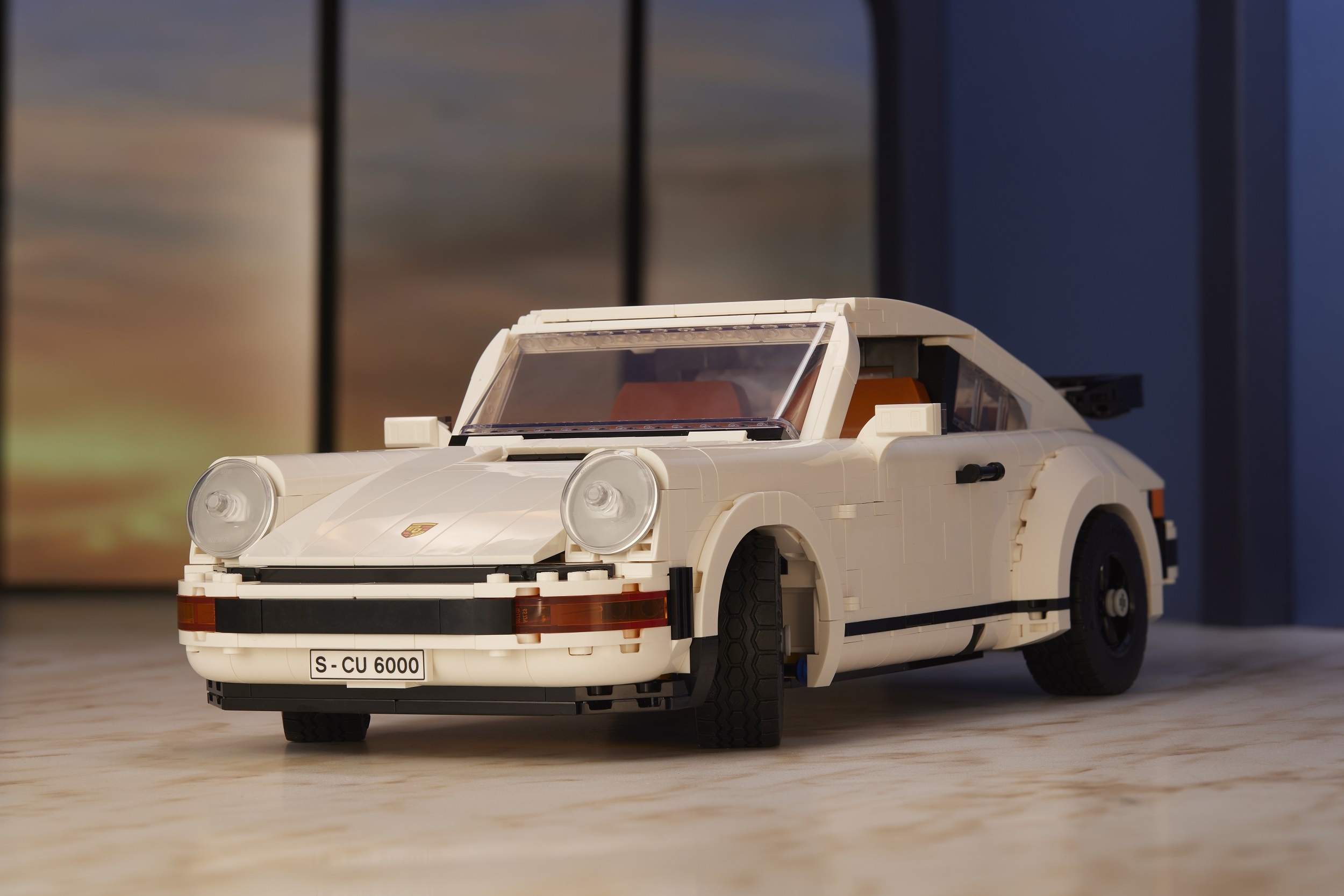 Porsche 911 duoc lam tu 1.458 mieng Lego hinh anh