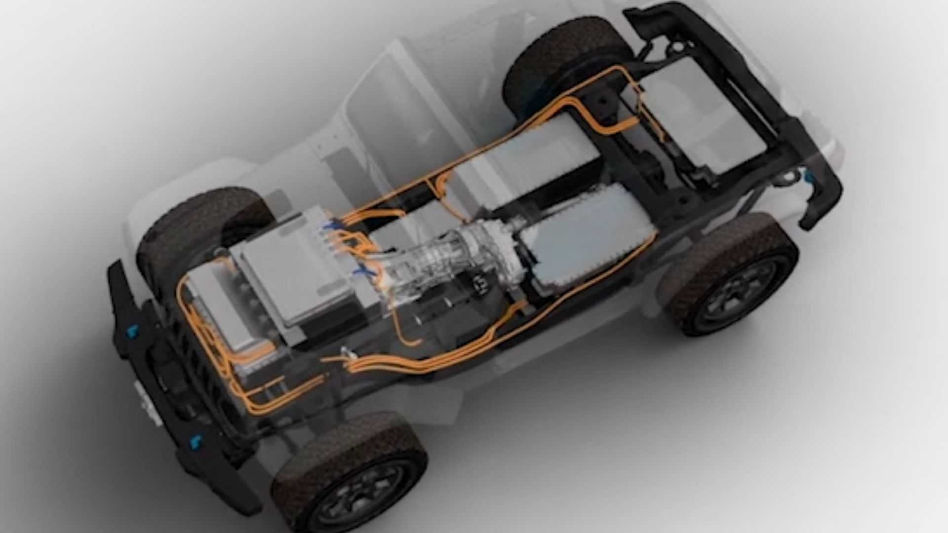 Jeep Wrangler chạy điện ảnh 2 Jeep Wrangler chay dien anh 2