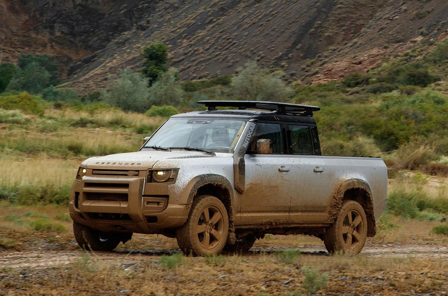 Land Rover co the san xuat phien ban ban tai cua Defender hinh anh