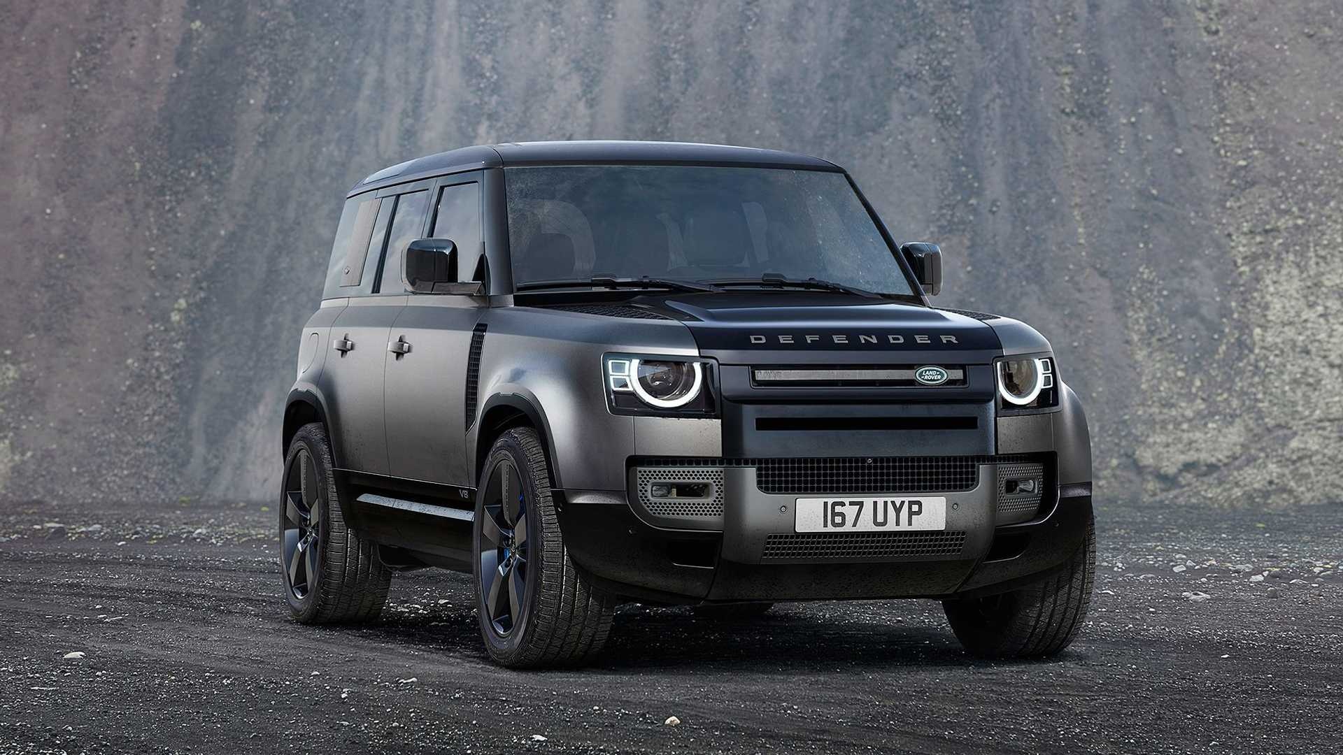 Land Rover Defender V8 duoc ra mat voi dong co sieu nap 5.0L hinh anh