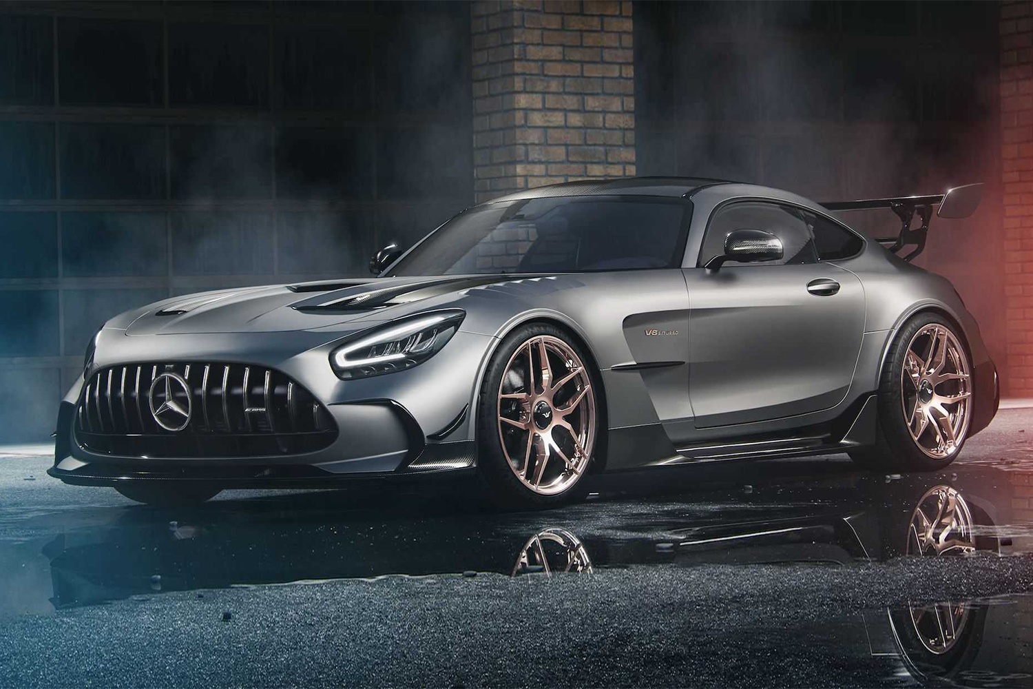 Ban do Mercedes-AMG GT Black Series dau tien tren the gioi hinh anh