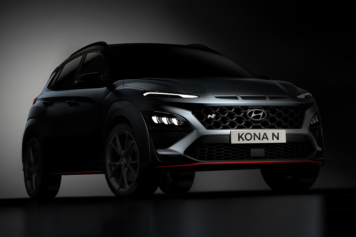 Hyundai Kona N doi 2022 chuan bi ra mat hinh anh
