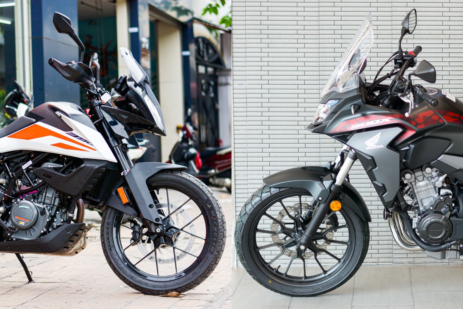 Xe phuot tam 200 trieu dong, chon Honda CB500X hay KTM 390 Adventure hinh anh