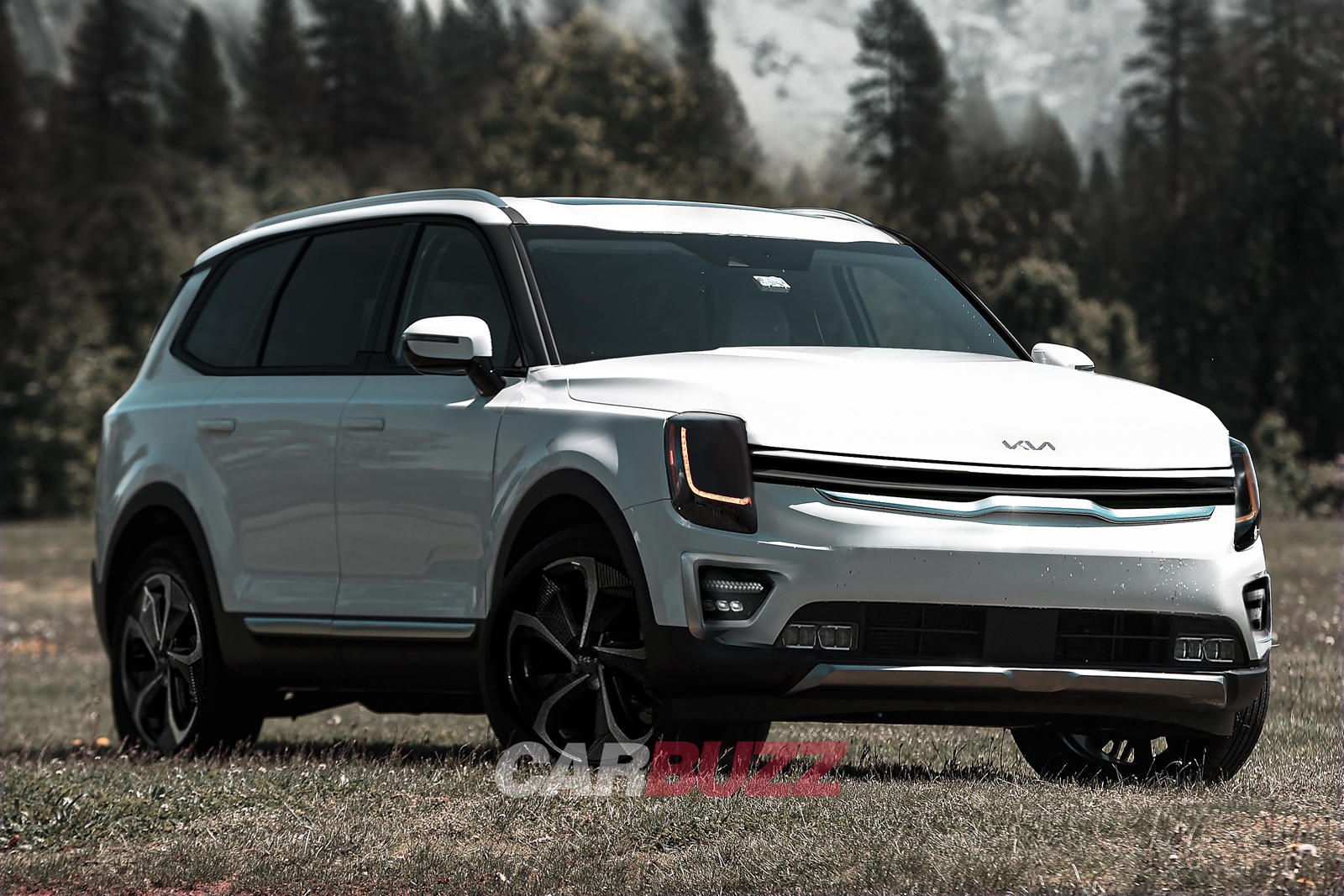 Phac thao thiet ke cua xe dien Kia EV9 hinh anh