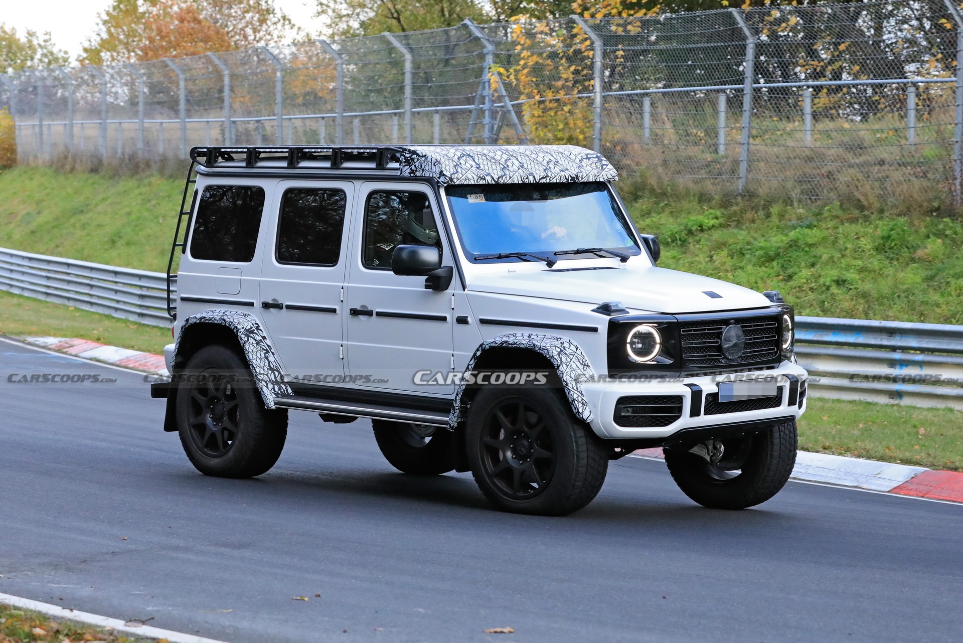 Phien ban cao cap nhat cua Mercedes-AMG G-Class bi lo anh chay thu hinh anh
