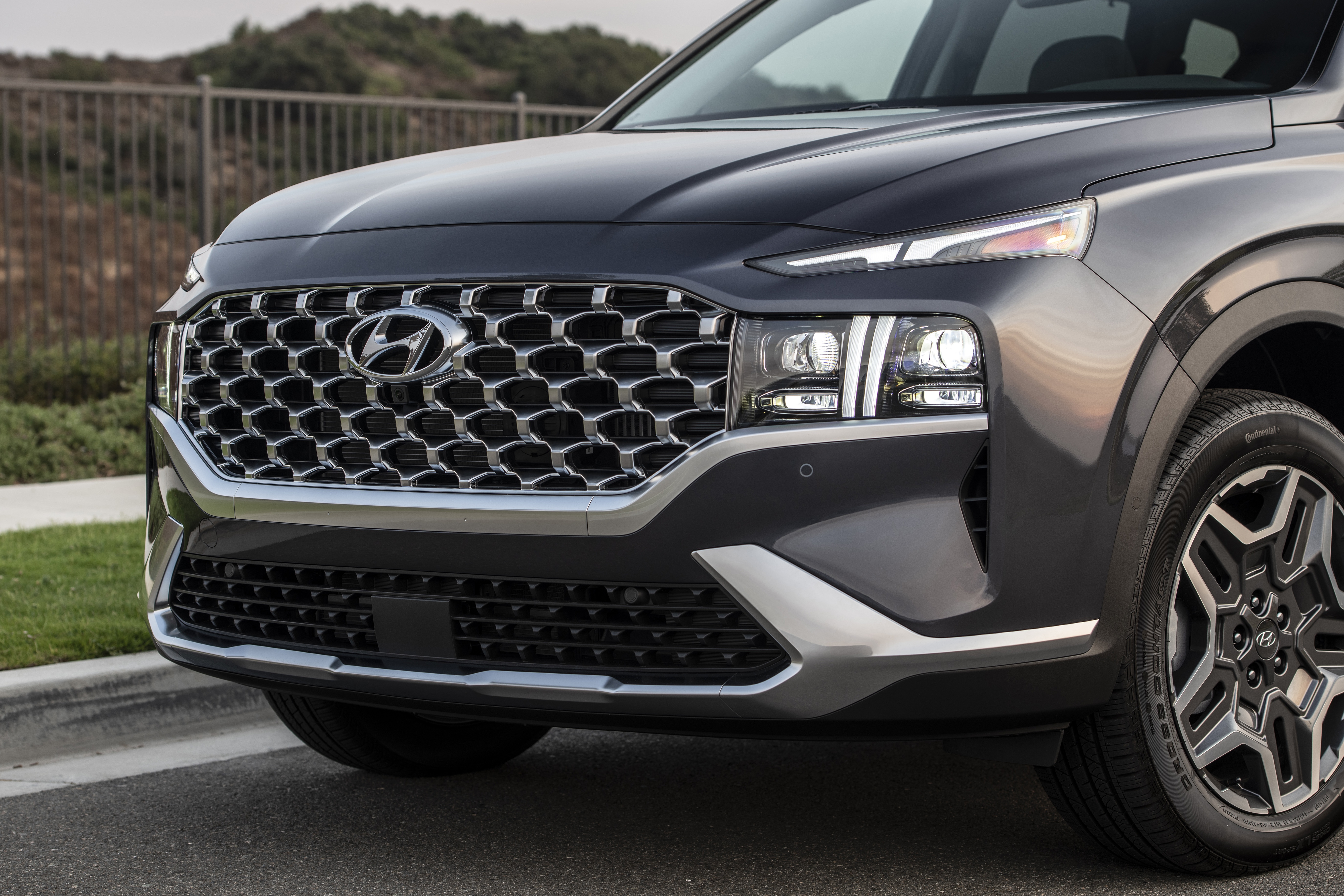 Hyundai Santa Fe 2021 ra mắt ảnh 4 Hyundai Santa Fe 2021 ra mat anh 4