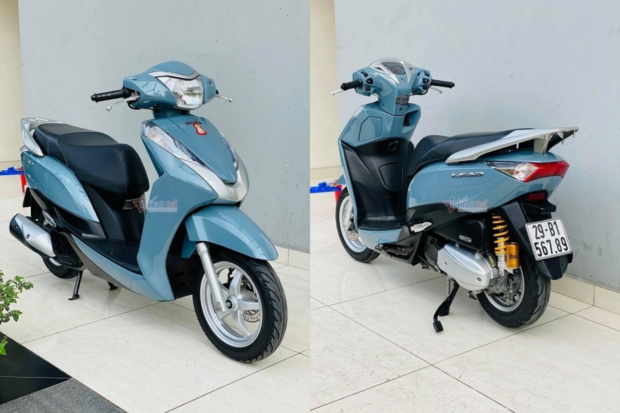 Honda Lead cu co gia 150 trieu dong vi bien so dep hinh anh