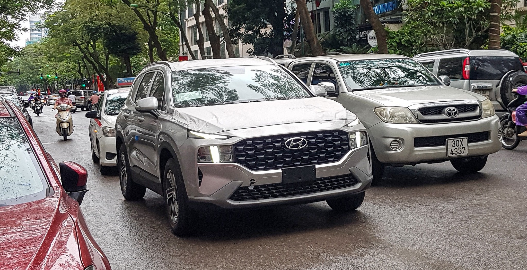 Hyundai Santa Fe 2021  ảnh 1 Hyundai Santa Fe 2021 anh 1