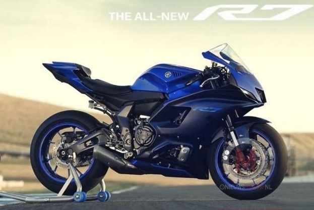 Yamaha YZF-R7 2021 bi lo anh truoc ngay ra mat hinh anh