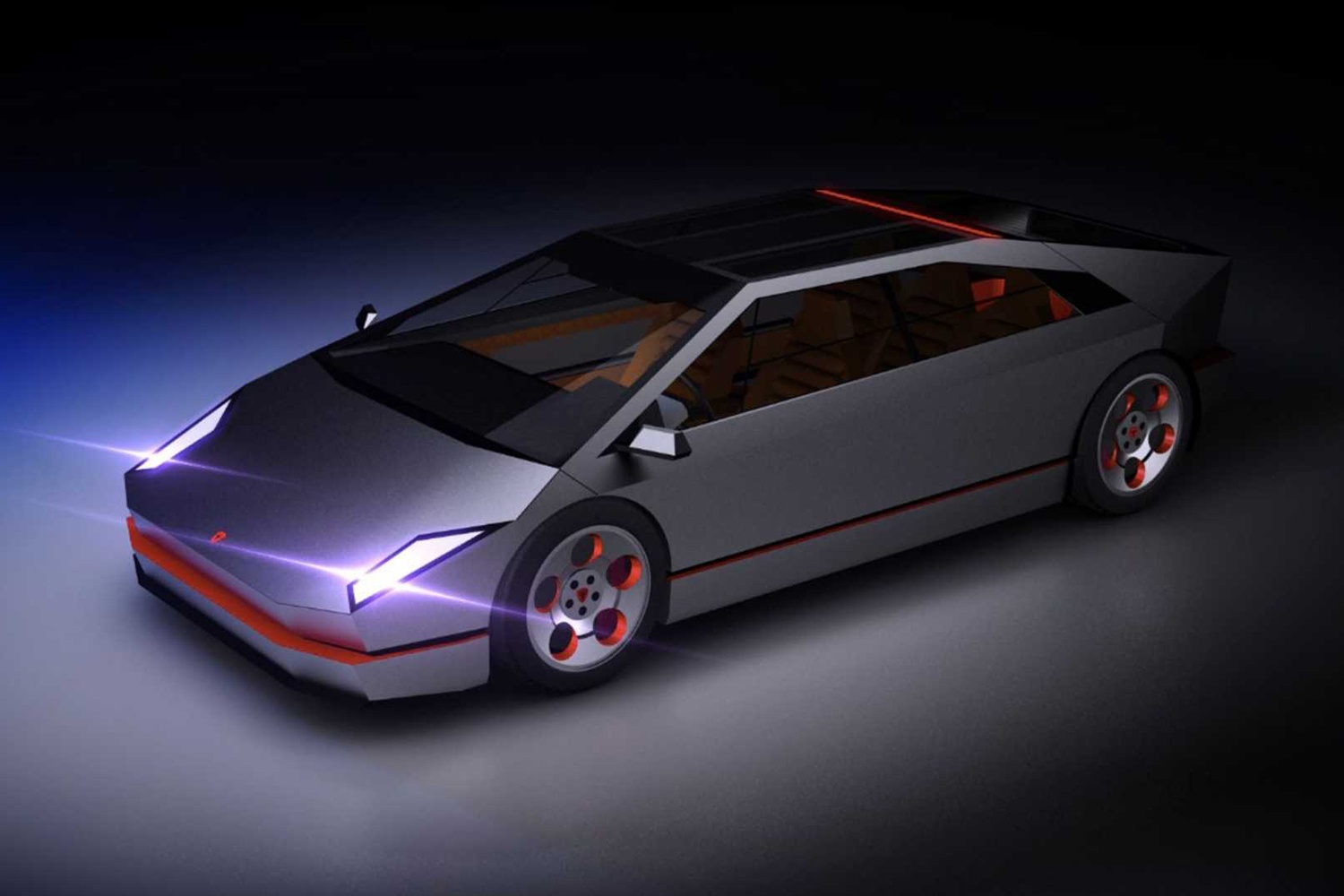 Phac thao Tesla Cybercoupe lay cam hung tu Cybertruck hinh anh