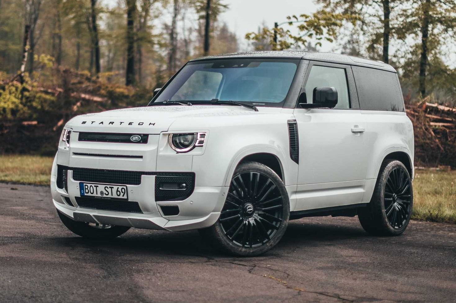 Ban do Land Rover Defender truc co so ngan hinh anh