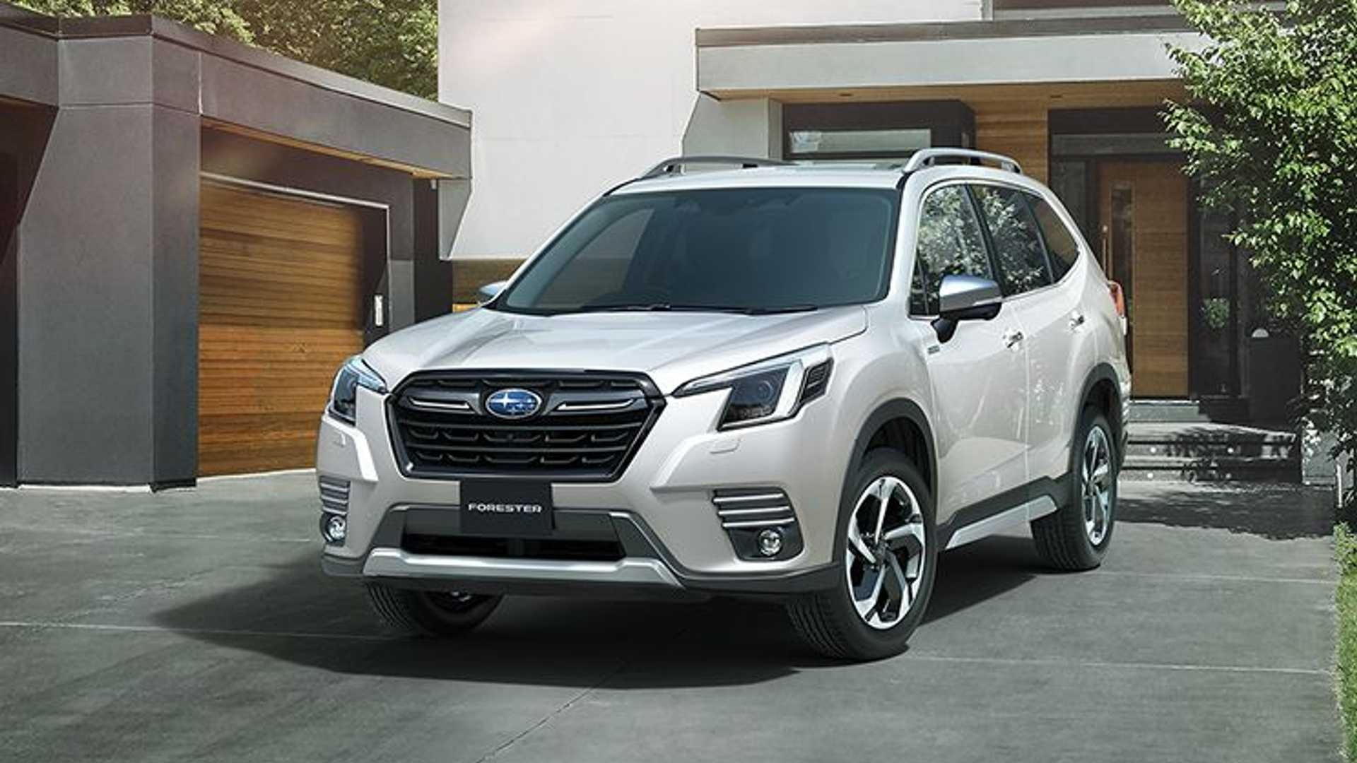 Subaru Forester 2022 duoc trang bi den pha kieu moi, nang cap EyeSight hinh anh