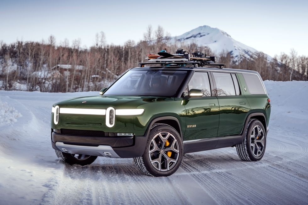 SUV điện chở tỷ phú Jeff Bezos ảnh 3 SUV dien cho ty phu Jeff Bezos anh 3
