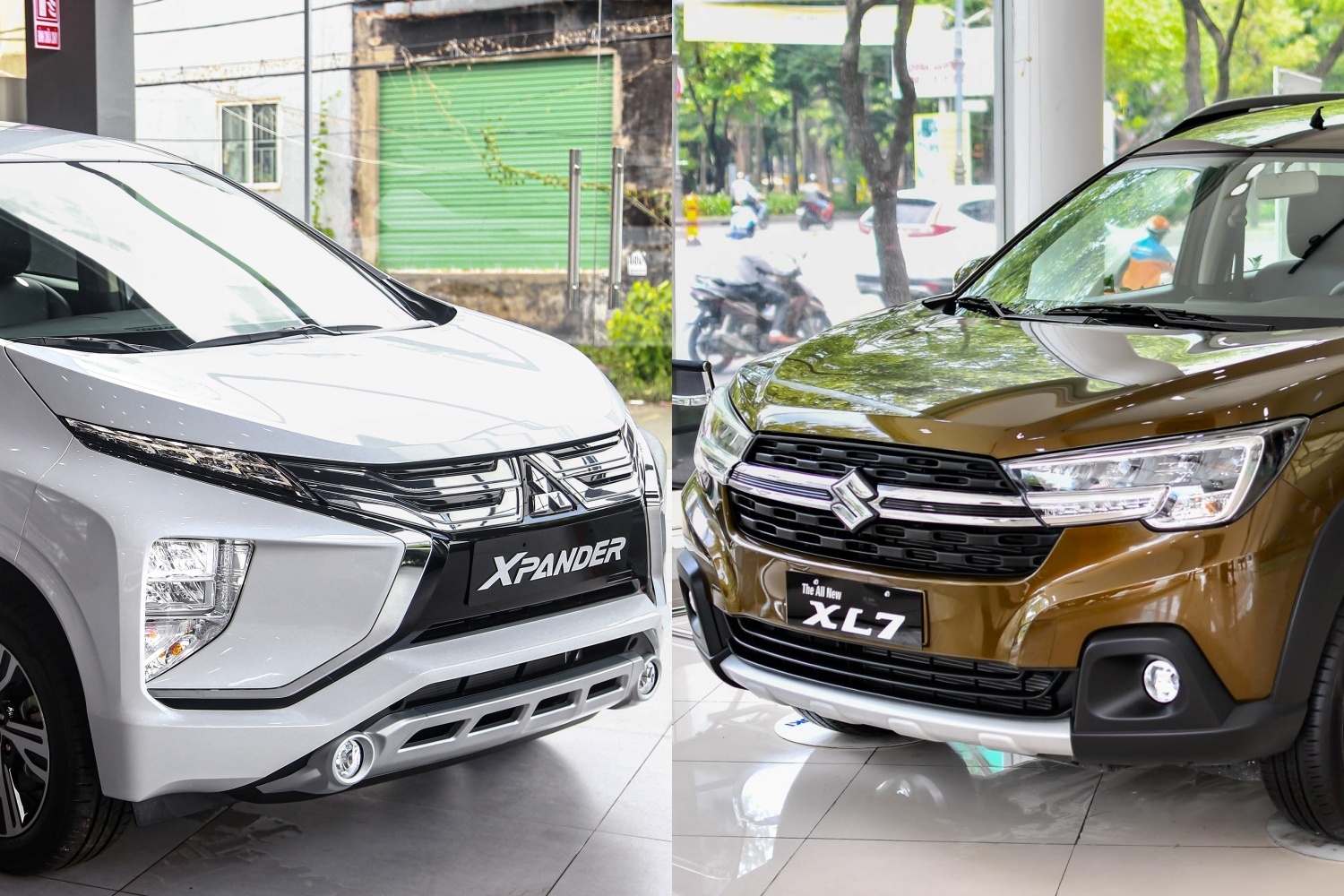 Nhung diem giong va khac nhau cua Mitsubishi Xpander va Suzuki XL7 hinh anh