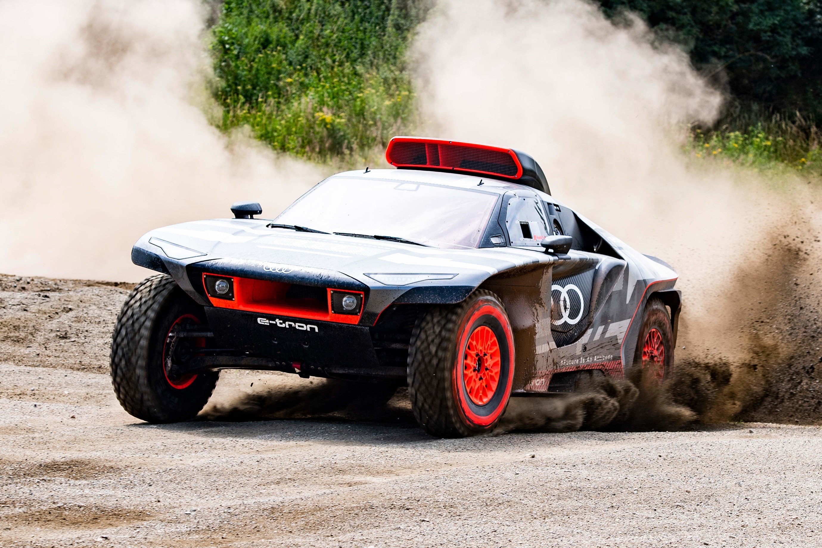 Xe dien Audi se tham gia cuoc dua Dakar Rally hinh anh