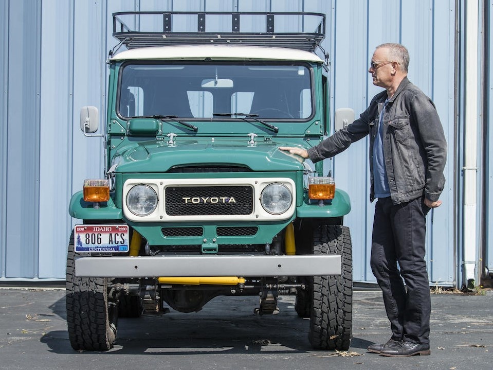 Toyota Land Cruiser của Tom Hanks ảnh 1 Toyota Land Cruiser cua Tom Hanks anh 1