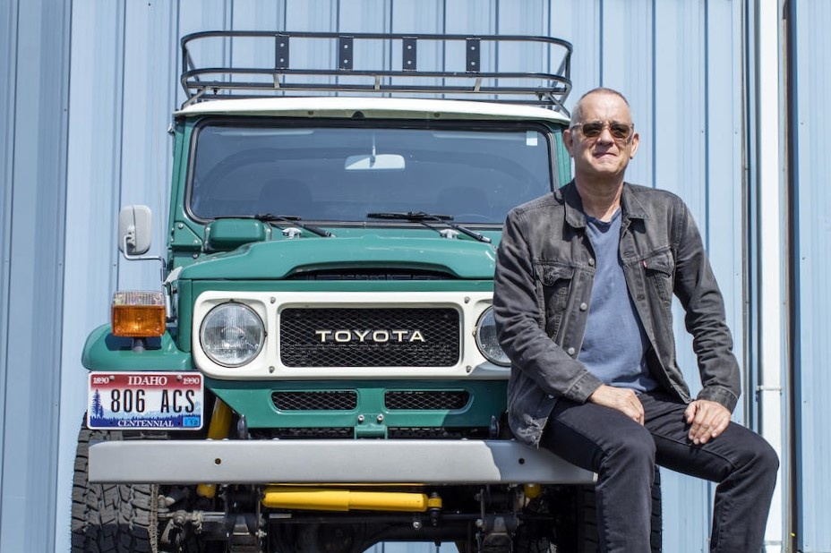 Chiec Toyota Land Cruiser cua Tom Hanks duoc rao ban hinh anh
