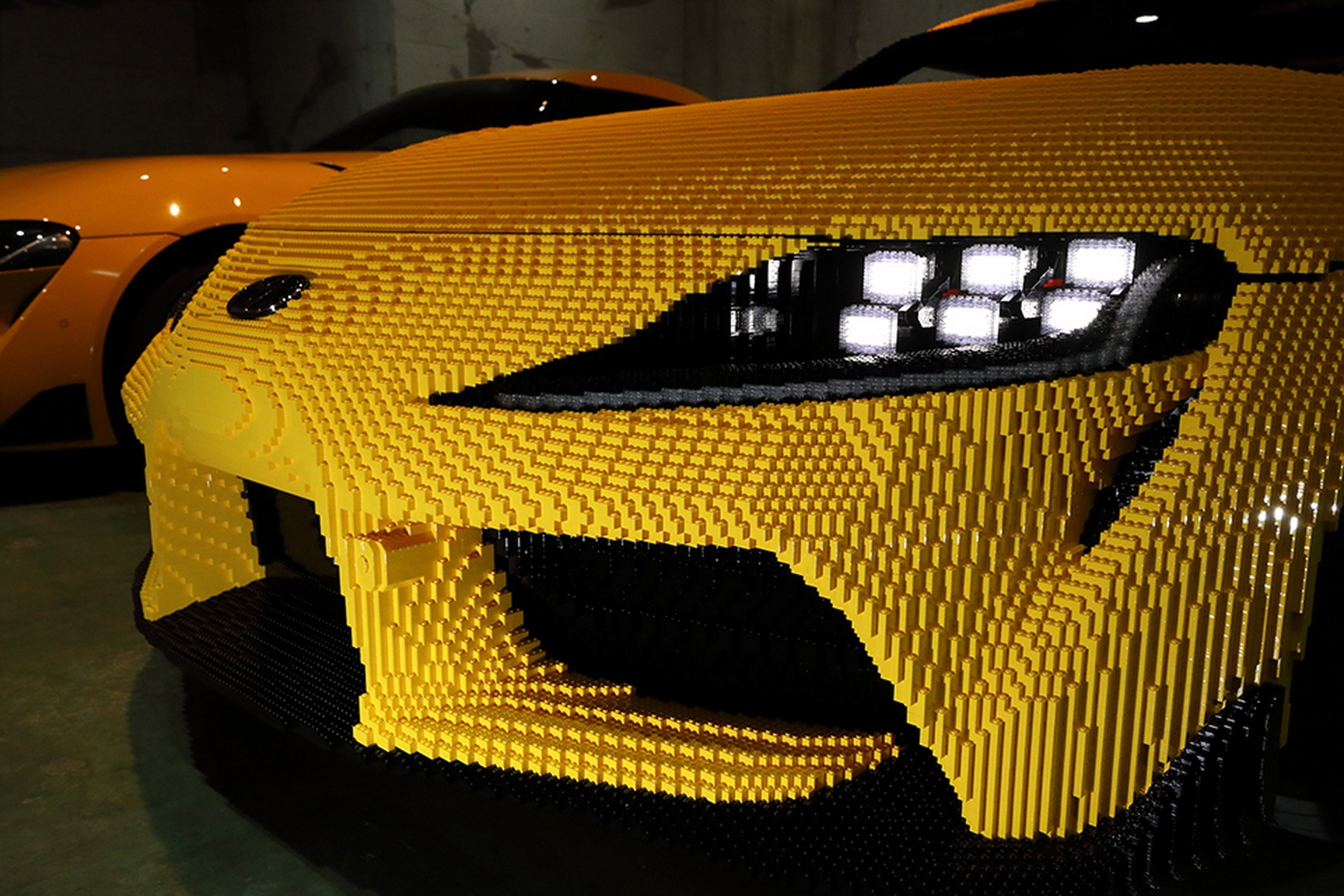 Toyota GR Supra làm từ Lego ảnh 5 Toyota GR Supra lam tu Lego anh 5