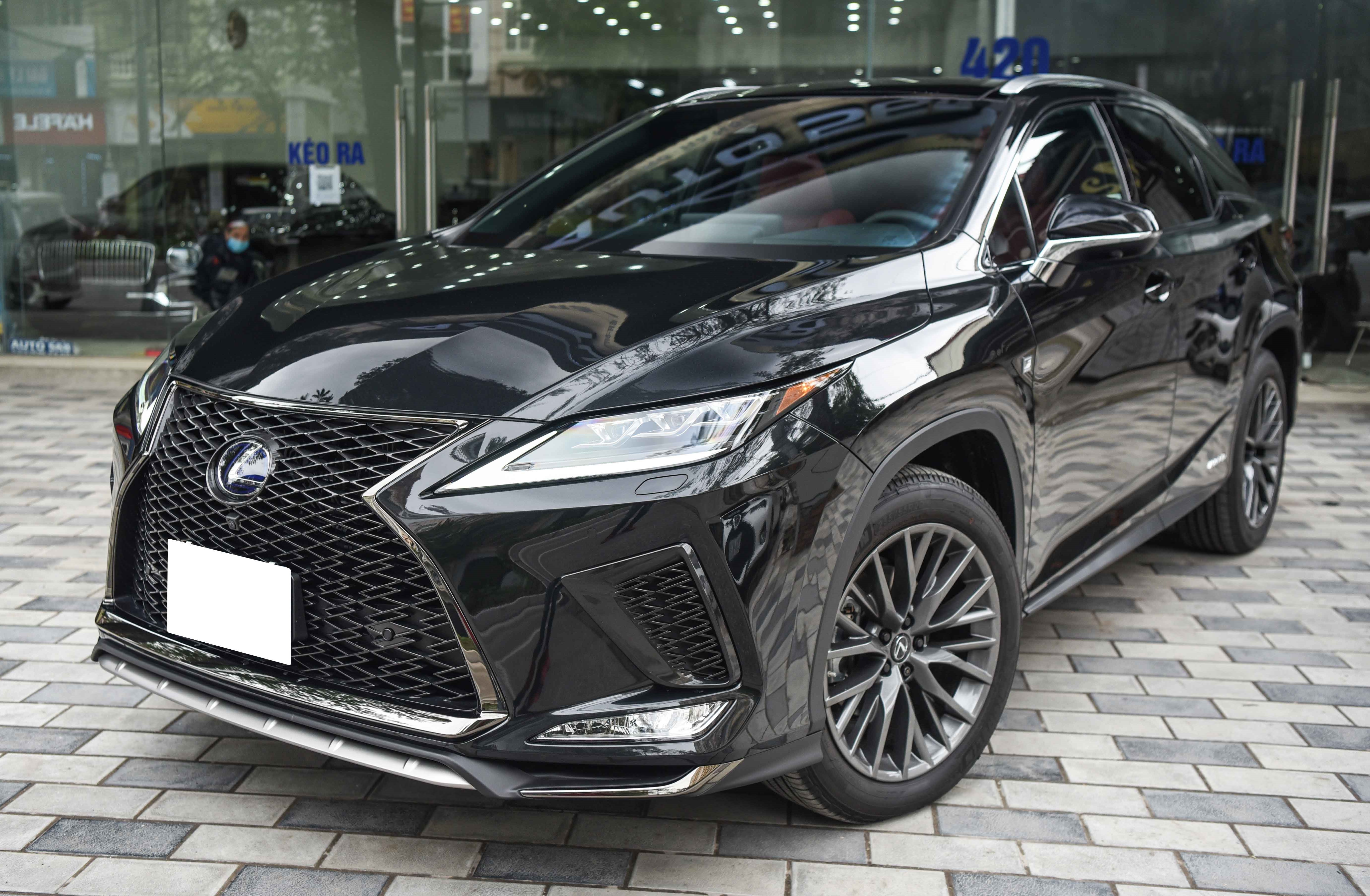 Chi tiet Lexus RX450h F-Sport 2022 dau tien tai Viet Nam hinh anh