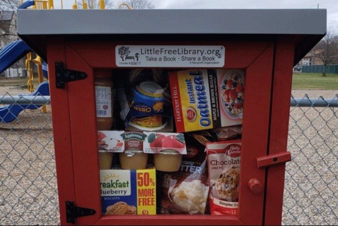 Nguoi My bien hom thu thanh noi tiep te thuc an mien phi hinh anh