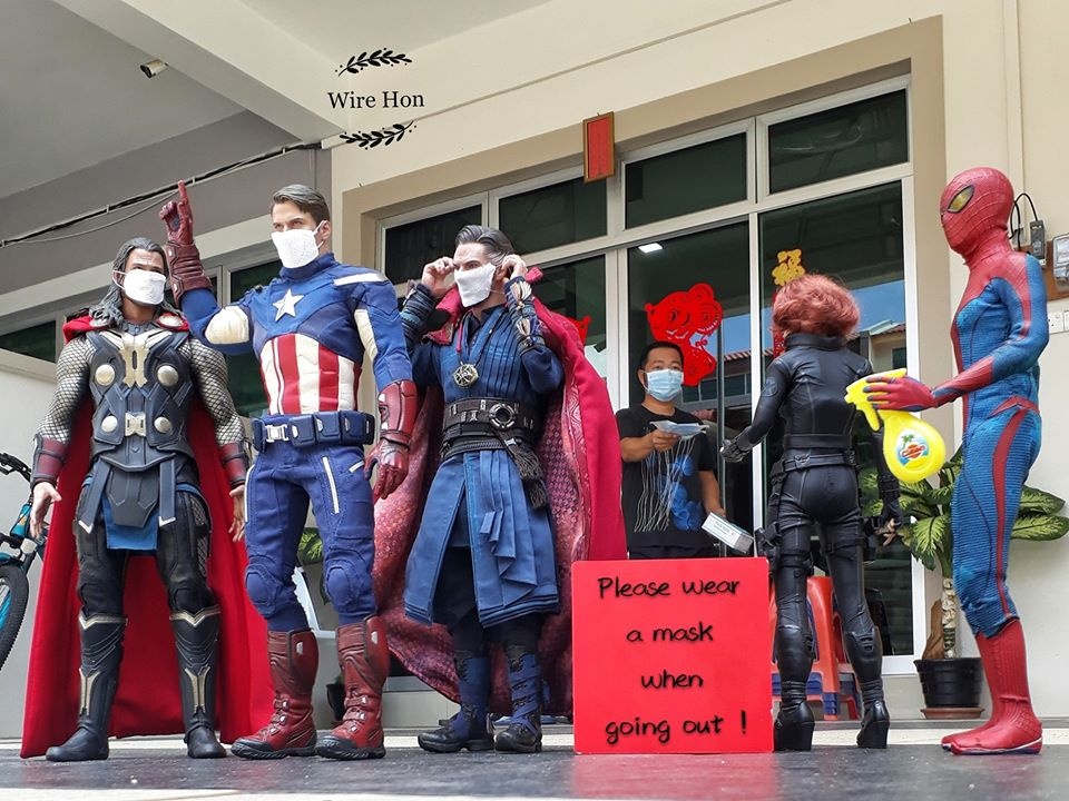 siêu anh hùng Marvel cũng phải ở nhà và rửa tay trong mùa dịch ảnh 3 sieu anh hung Marvel cung phai o nha va rua tay trong mua dich anh 3