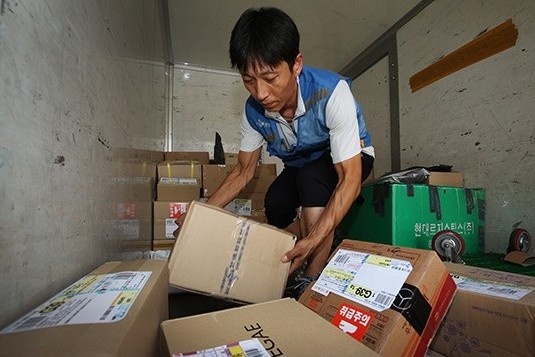 Van hoa 996 o Han vat kiet suc nguoi giao hang den chet hinh anh