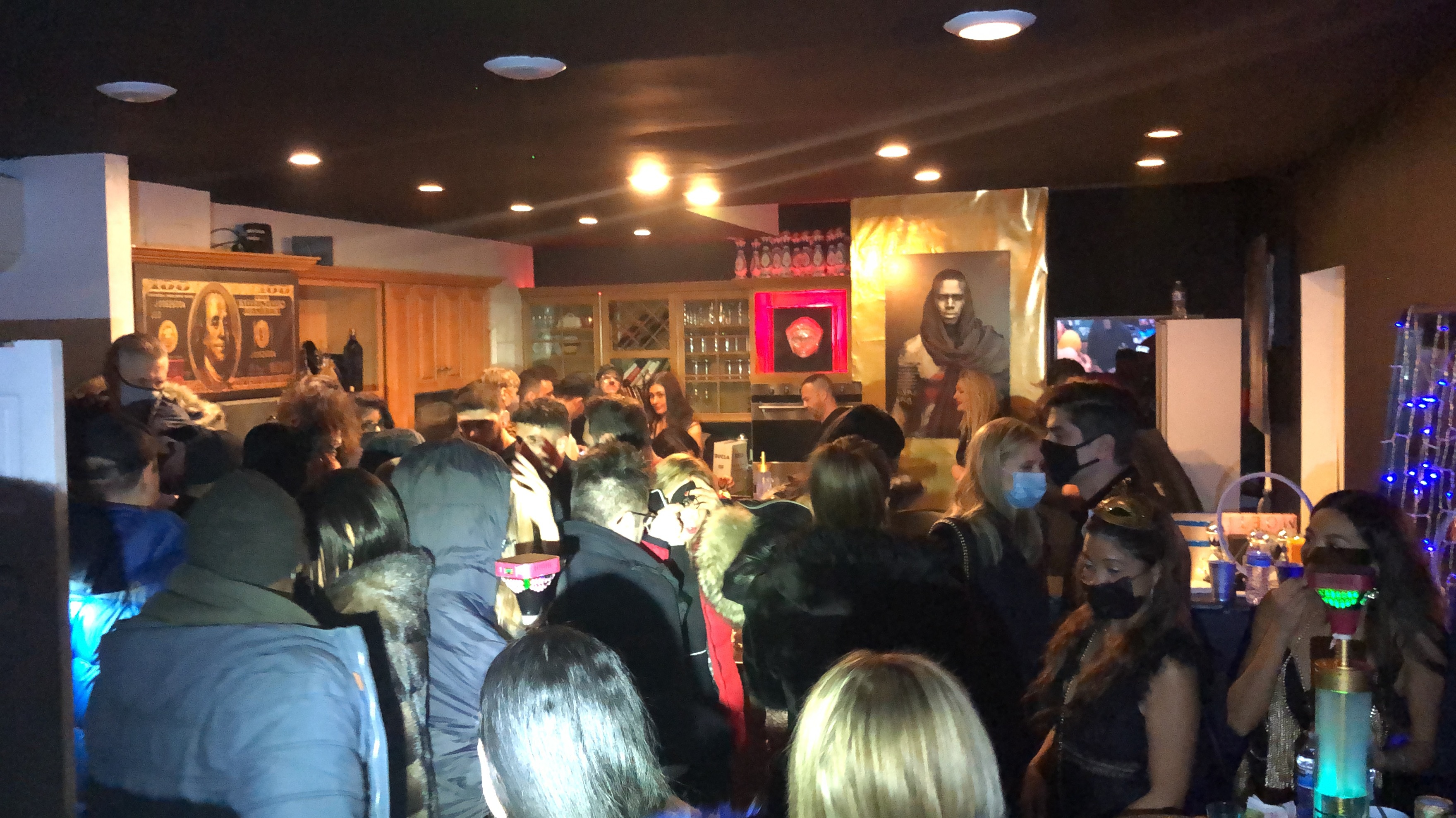 tiec tung giua dai dich o thanh pho New York anh 3