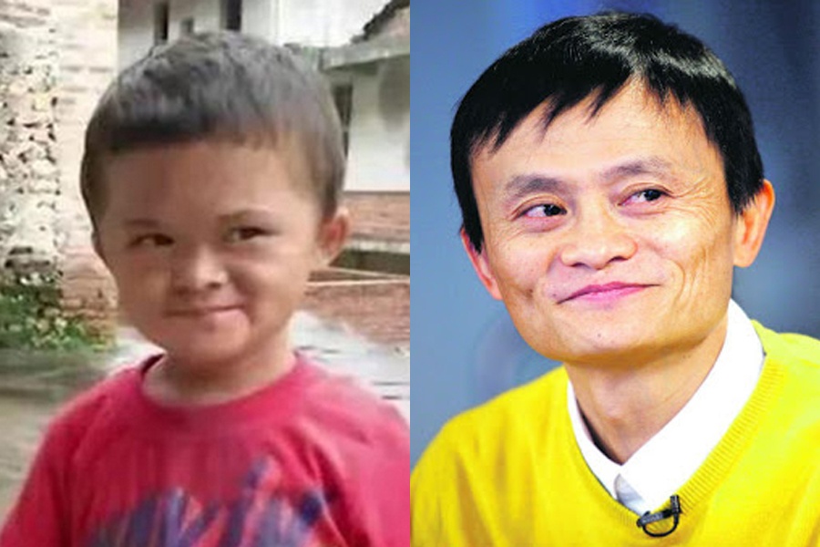 'Tieu Jack Ma' tro ve canh co cuc vi het thoi hinh anh