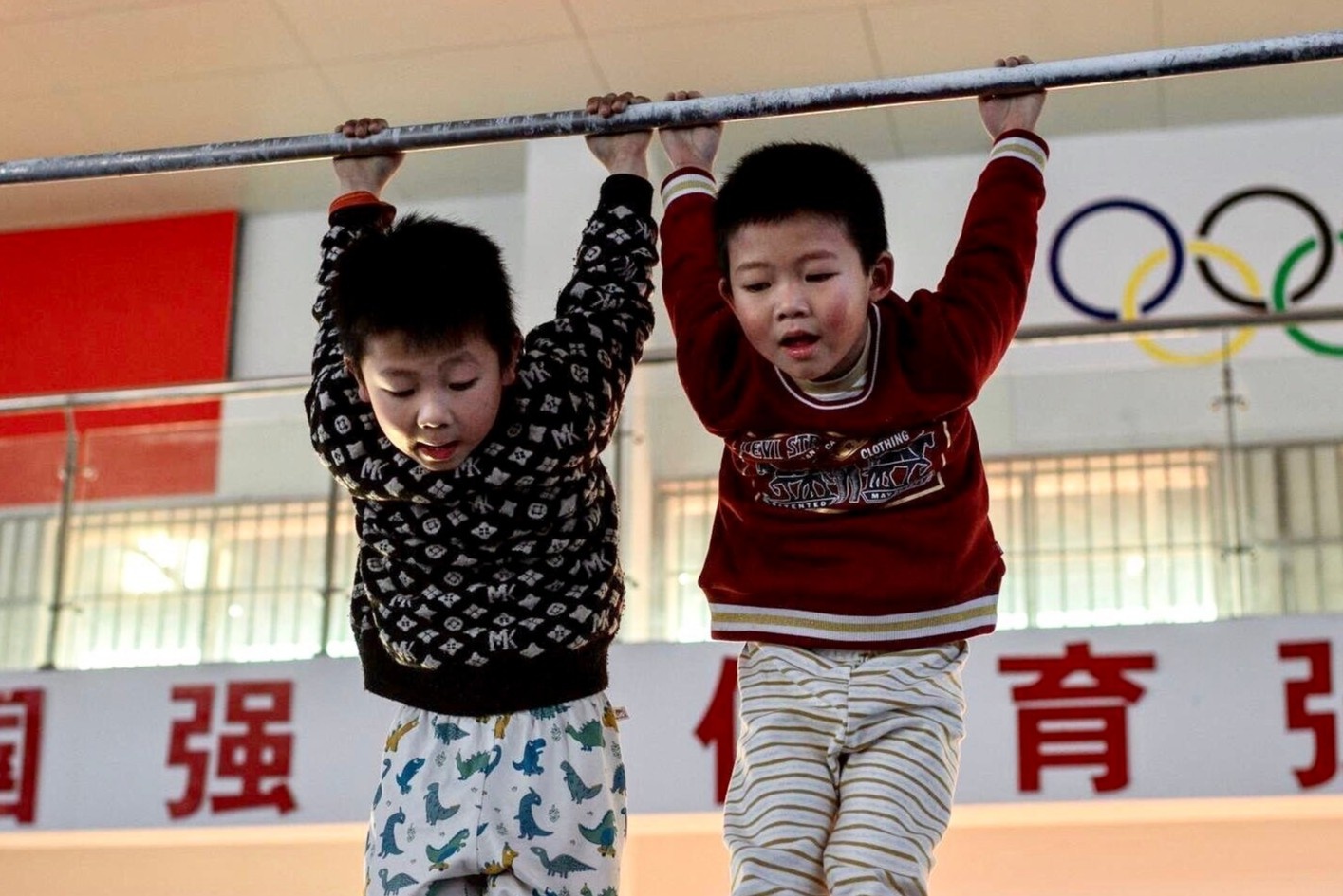 Lo dao tao nha vo dich Olympics o Trung Quoc hinh anh