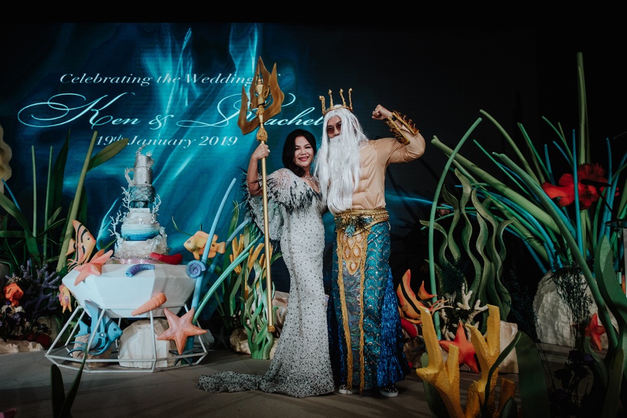 dam cuoi xa hoa cua gioi sieu giau Singapore anh 3